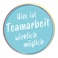 [Translate to leichte Sprache:] Symbol Teamarbeit