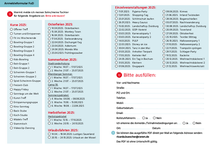 Anmeldeformular 2025 CWWN FuD